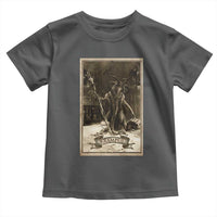 Christmas Krampus Toddler T Shirt Xmas Horror Ugly Sweater Krampus Tarot Card Evil Pajama