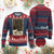 Krampus Ugly Christmas Sweater Xmas Horror Ugly Sweater Krampus Tarot Card Evil Pajama - Wonder Print Shop
