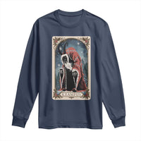 Christmas Krampus Long Sleeve Shirt Tarot Card Xmas Horror Ugly Sweater Evil Pajama