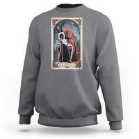 Christmas Krampus Sweatshirt Tarot Card Xmas Horror Ugly Sweater Evil Pajama - Wonder Print Shop