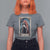 Christmas Krampus T Shirt For Women Tarot Card Xmas Horror Ugly Sweater Evil Pajama - Wonder Print Shop