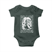 Christmas Krampus Baby Onesie The Krampus Tarot Card Goth Xmas
