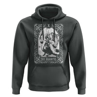 Christmas Krampus Hoodie The Krampus Tarot Card Goth Xmas