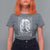 Christmas Krampus T Shirt For Women The Krampus Tarot Card Goth Xmas - Wonder Print Shop