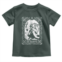 Christmas Krampus Toddler T Shirt The Krampus Tarot Card Goth Xmas