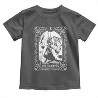 Christmas Krampus Toddler T Shirt The Krampus Tarot Card Goth Xmas
