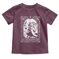 Christmas Krampus Toddler T Shirt The Krampus Tarot Card Goth Xmas