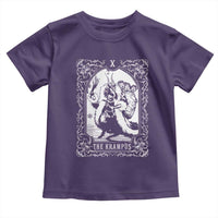 Christmas Krampus Toddler T Shirt The Krampus Tarot Card Goth Xmas