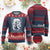 Xmas Krampus Ugly Christmas Sweater The Krampus Tarot Card Goth Xmas - Wonder Print Shop