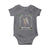 Christmas Krampus Baby Onesie Goth Xmas Krampus Reindeer Skull Ugly Sweater Evil Pajama