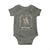 Christmas Krampus Baby Onesie Goth Xmas Krampus Reindeer Skull Ugly Sweater Evil Pajama