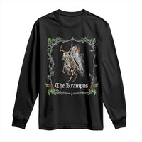 Christmas Krampus Long Sleeve Shirt Goth Xmas Krampus Reindeer Skull Ugly Sweater Evil Pajama TS10