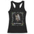 Christmas Krampus Racerback Tank Top Goth Xmas Krampus Reindeer Skull Ugly Sweater Evil Pajama