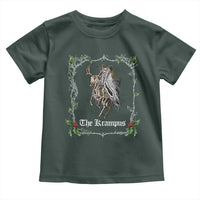 Christmas Krampus Toddler T Shirt Goth Xmas Krampus Reindeer Skull Ugly Sweater Evil Pajama TS10