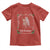 Christmas Krampus Toddler T Shirt Goth Xmas Krampus Reindeer Skull Ugly Sweater Evil Pajama