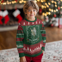 Krampus Ugly Christmas Sweater Goth Xmas Krampus Reindeer Skull Ugly Sweater Evil Pajama - Wonder Print Shop