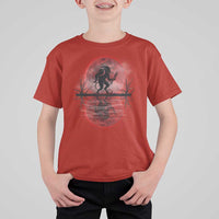 Christmas Krampus T Shirt For Kid Scary Horror Goth Xmas Blood Moon Ugly Sweater Evil Pajama - Wonder Print Shop