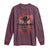 Christmas Krampus Long Sleeve Shirt Scary Horror Goth Xmas Blood Moon Ugly Sweater Evil Pajama