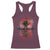 Christmas Krampus Racerback Tank Top Scary Horror Goth Xmas Blood Moon Ugly Sweater Evil Pajama