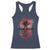 Christmas Krampus Racerback Tank Top Scary Horror Goth Xmas Blood Moon Ugly Sweater Evil Pajama