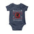 Christmas Krampus Baby Onesie Goth Xmas Gruss Von Krampus Ugly Christmas Sweater Evil Pajama