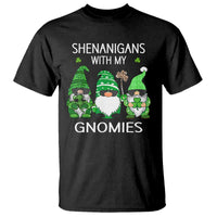 Lucky St Patricks Day Gnomes T Shirt Shamrock Leopard Gnome Irish