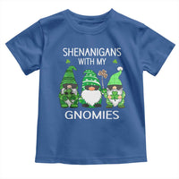Lucky St Patricks Day Gnomes Toddler T Shirt Shamrock Leopard Gnome Irish