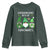 Lucky St Patricks Day Gnomes Youth Sweatshirt Shamrock Leopard Gnome Irish