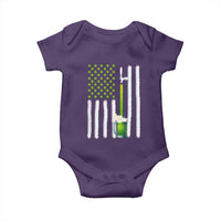 St. Patricks Day Irish Beer American Flag Baby Onesie Brewery Craft Beer
