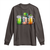 Irish Beer Long Sleeve Shirt Ireland St Patricks Day Drinking Party