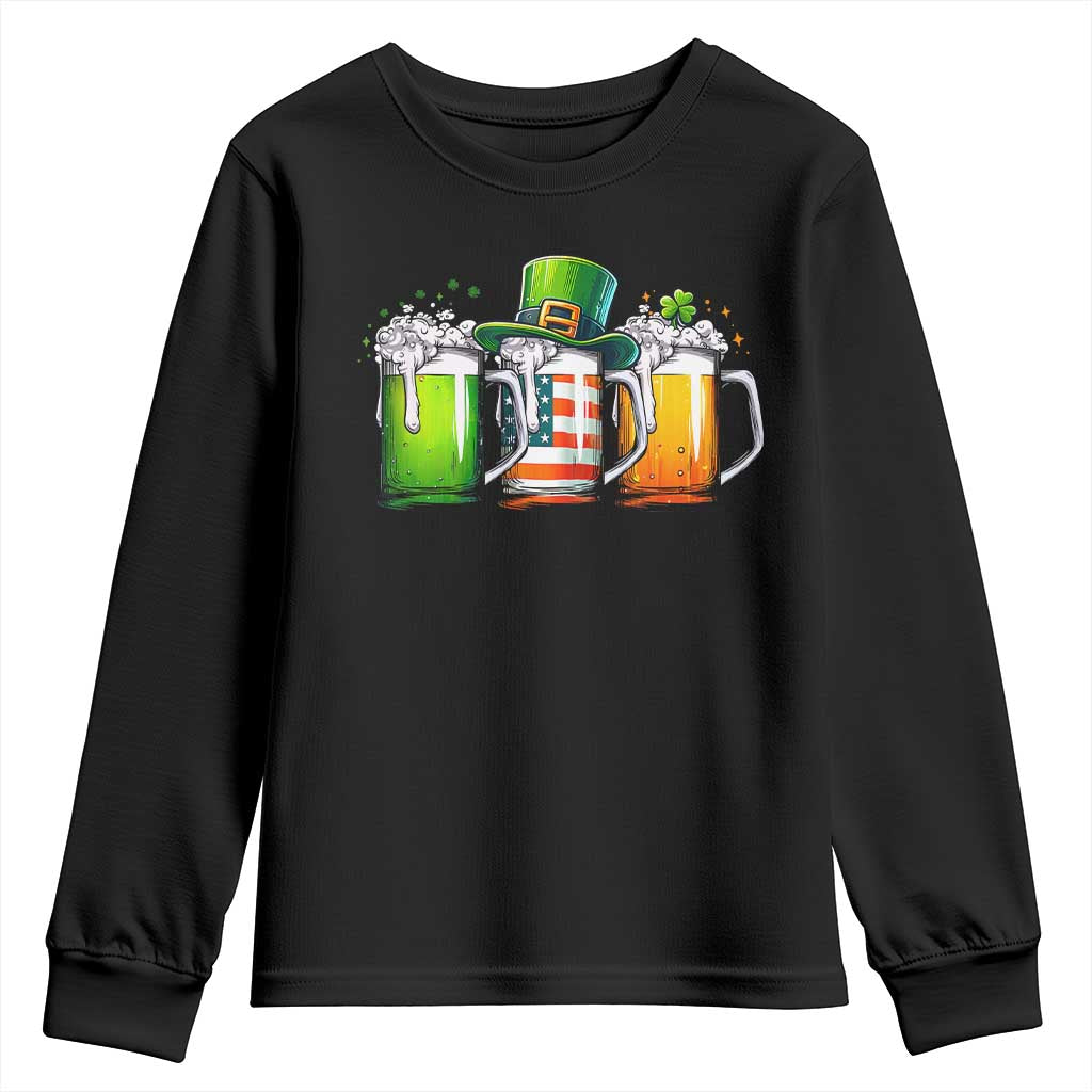 Irish Beer Youth Sweatshirt Ireland St Patricks Day Drinking Party