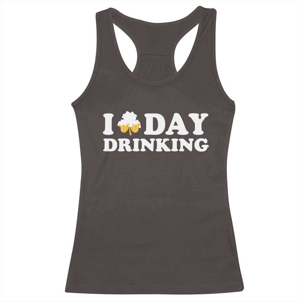 St Patricks Day Irish Beer Racerback Tank Top Funny Drinking Party