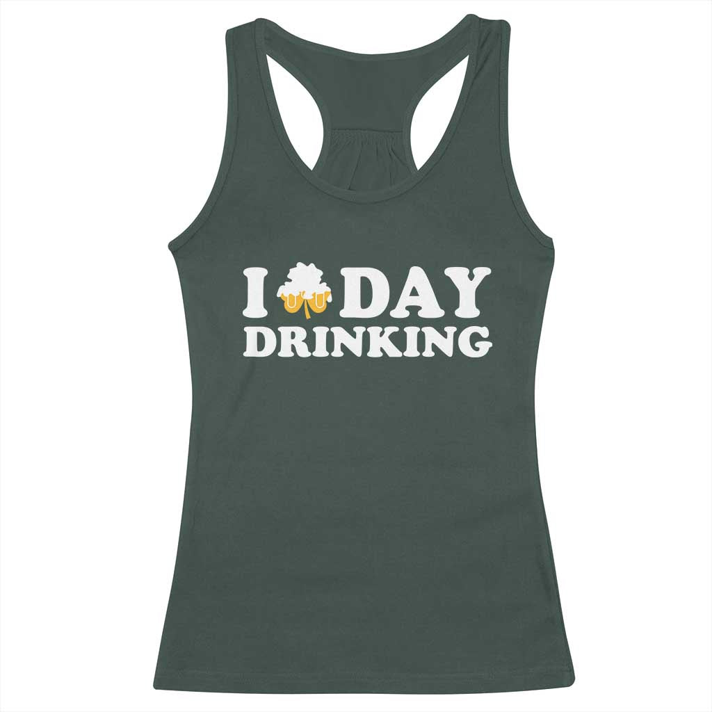St Patricks Day Irish Beer Racerback Tank Top Funny Drinking Party