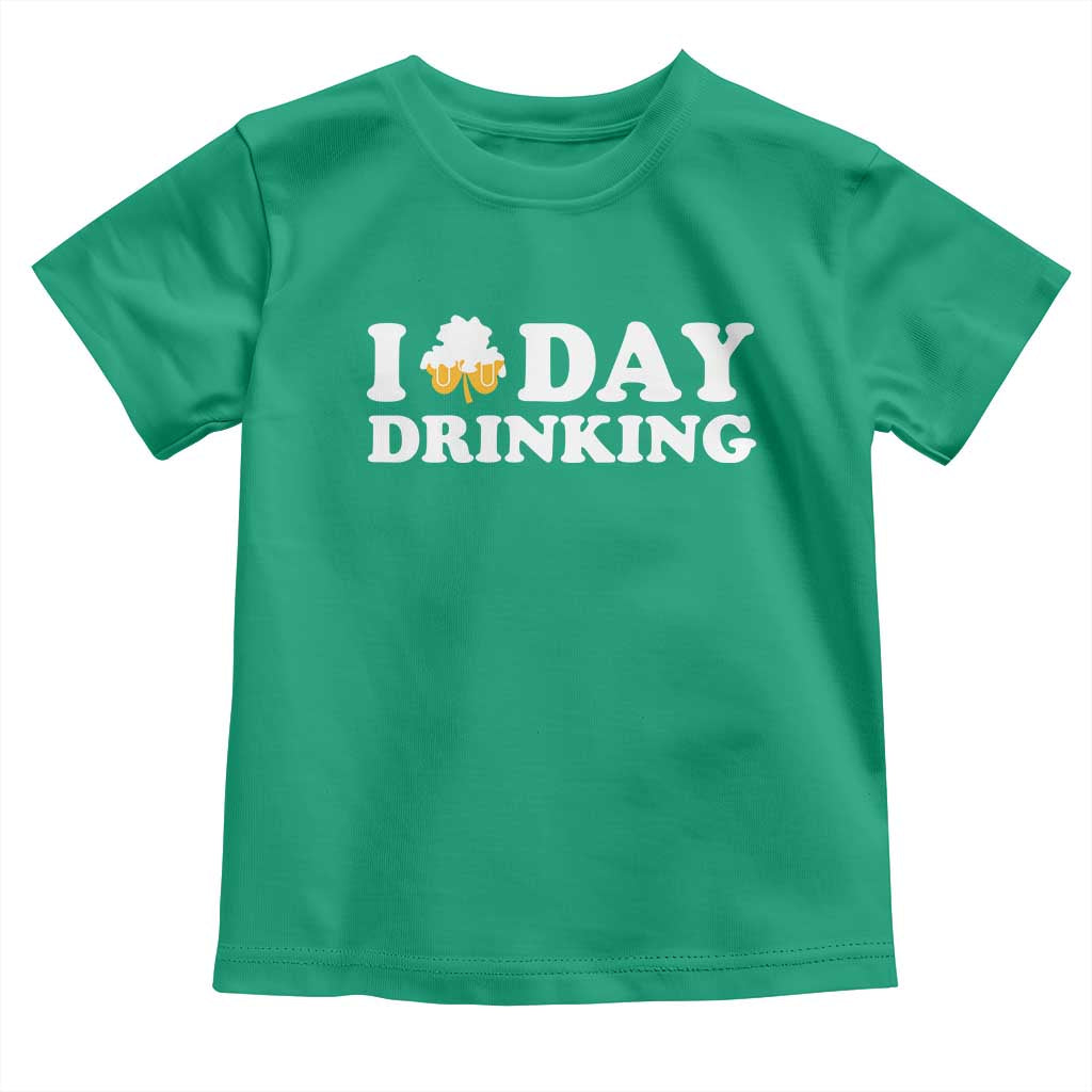 St Patricks Day Irish Beer Toddler T Shirt Funny Drinking Party