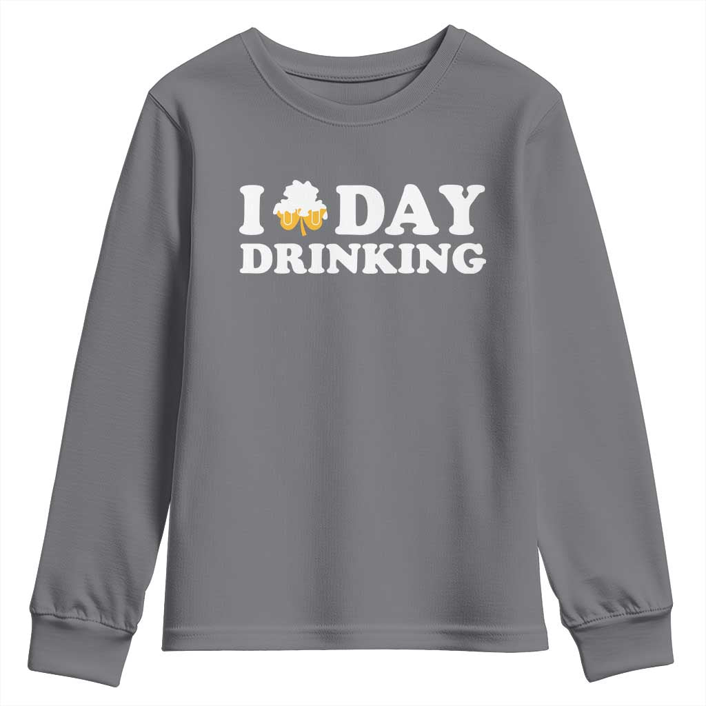 St Patricks Day Irish Beer Youth Sweatshirt Funny Drinking Party