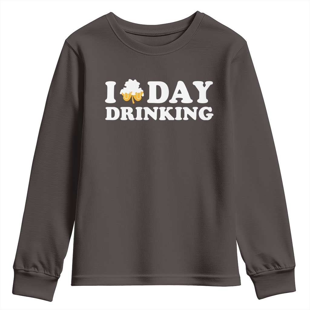 St Patricks Day Irish Beer Youth Sweatshirt Funny Drinking Party