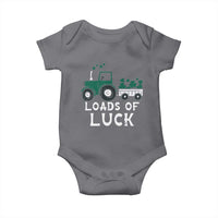 Boys St Patricks Day Baby Onesie Loads Of Luck Lucky Tractor Truck Toddler Boys