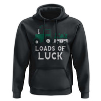 Boys St Patricks Day Hoodie Loads Of Luck Lucky Tractor Truck Toddler Boys