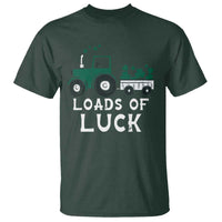 Boys St Patricks Day T Shirt Loads Of Luck Lucky Tractor Truck Toddler Boys