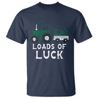 Boys St Patricks Day T Shirt Loads Of Luck Lucky Tractor Truck Toddler Boys