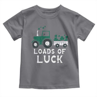 Boys St Patricks Day Toddler T Shirt Loads Of Luck Lucky Tractor Truck Toddler Boys