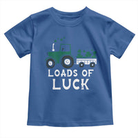 Boys St Patricks Day Toddler T Shirt Loads Of Luck Lucky Tractor Truck Toddler Boys