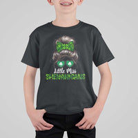 Little Miss Shenanigans St Patricks Day T Shirt For Kid Kids Girls Toddler