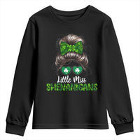 Little Miss Shenanigans St Patricks Day Youth Sweatshirt Kids Girls Toddler