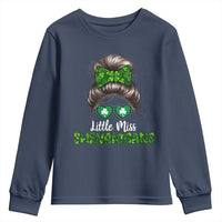 Little Miss Shenanigans St Patricks Day Youth Sweatshirt Kids Girls Toddler