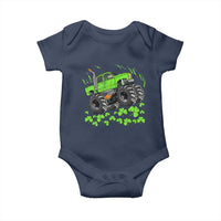 Boys St Patricks Day Lucky Monster Truck Baby Onesie