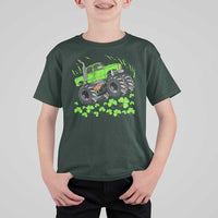 Boys St Patricks Day Lucky Monster Truck T Shirt For Kid