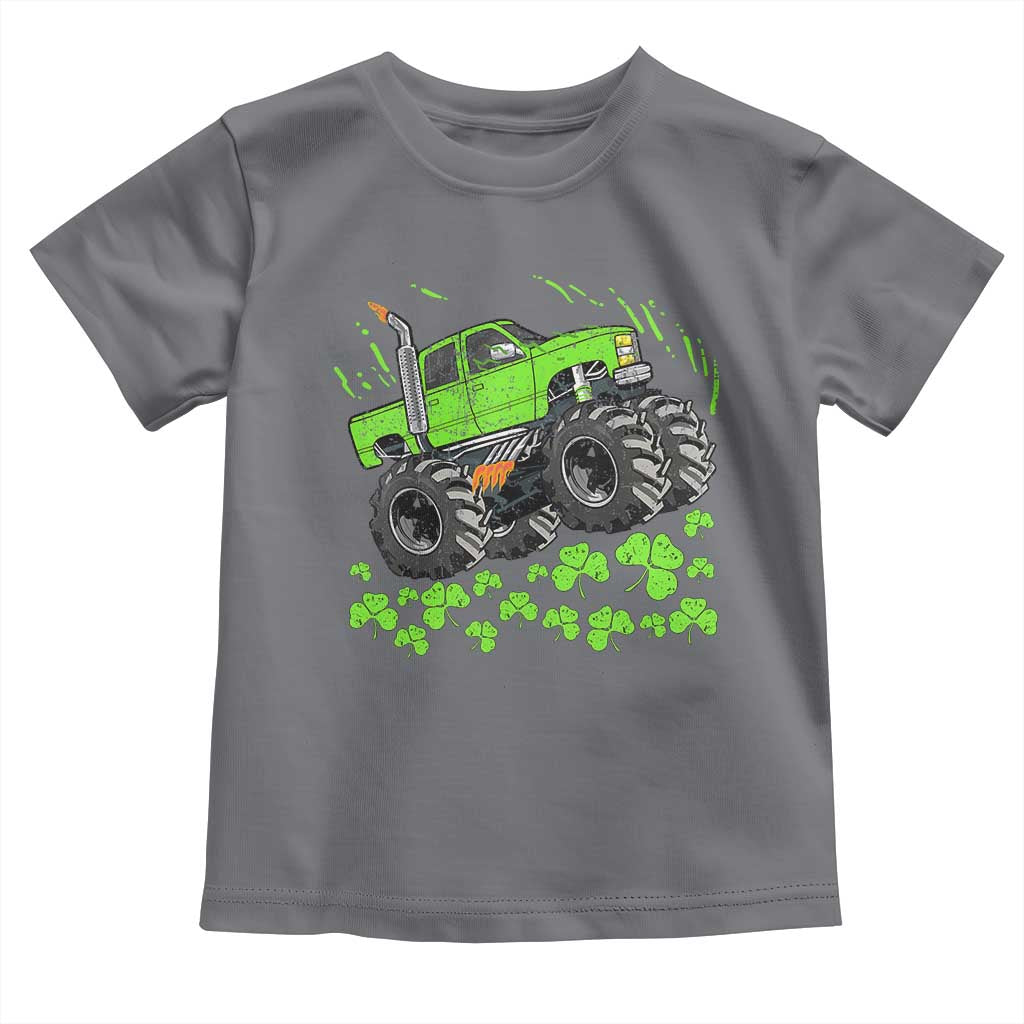 Boys St Patricks Day Lucky Monster Truck Toddler T Shirt