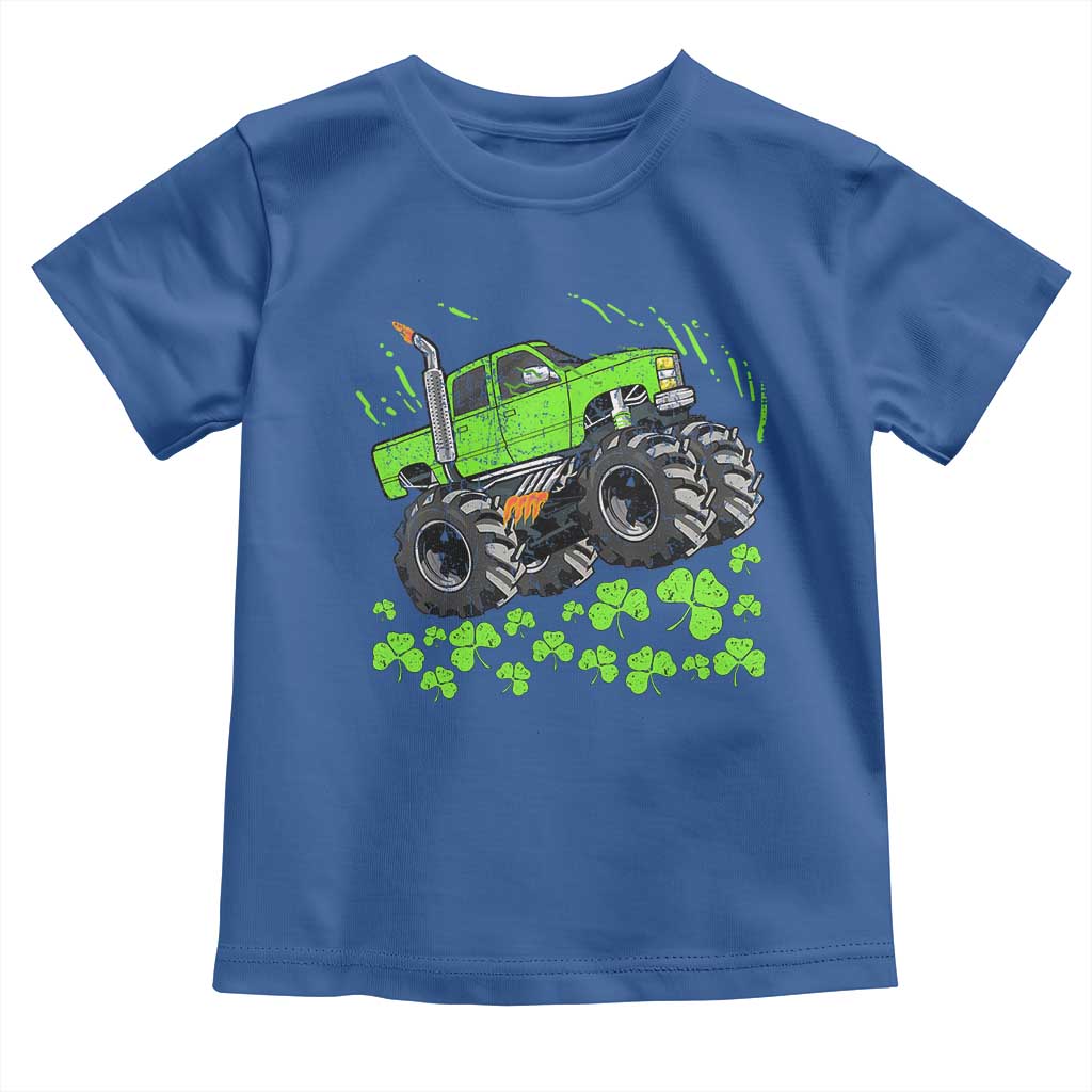 Boys St Patricks Day Lucky Monster Truck Toddler T Shirt