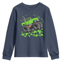 Boys St Patricks Day Lucky Monster Truck Youth Sweatshirt